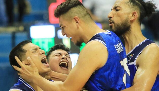El Salvador achieved its first basketball pre-qualifying victory against Guyana El Salvador achieved its first basketball pre-qualifying victory against Guyana